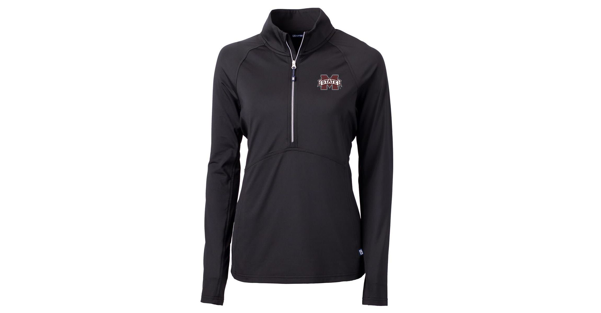 NCAA Mississippi State Bulldogs Adapt Eco Knit Half-Zip Pullover Jacket