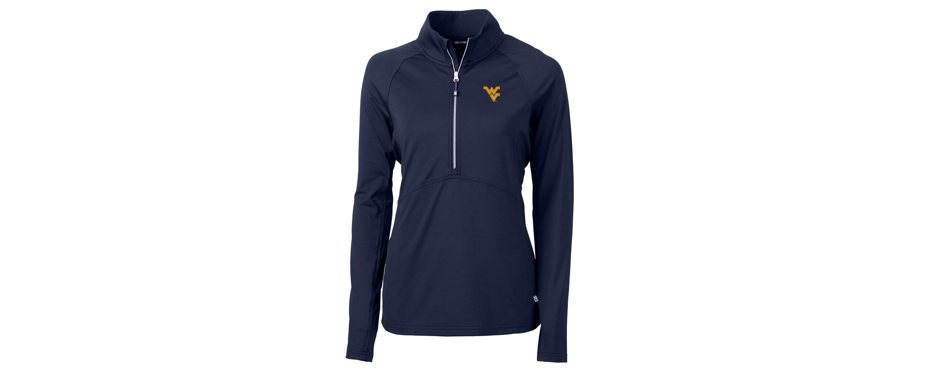 NCAA West Virginia Mountaineers Adapt Eco Knit Half-Zip Pullover Jacket