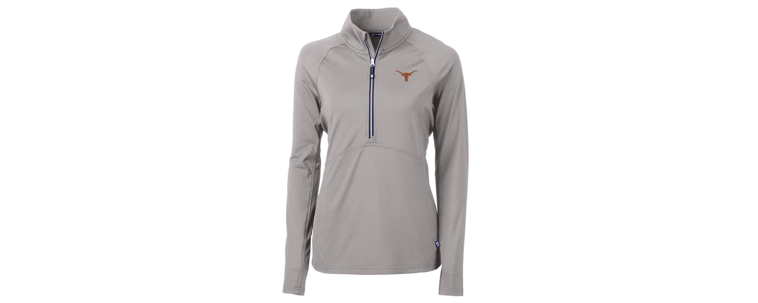 NCAA Texas Longhorns Adapt Eco Knit Half-Zip Pullover Jacket