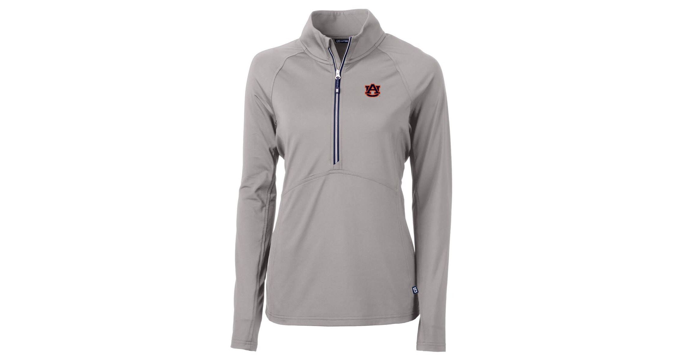 NCAA Auburn Tigers Adapt Eco Knit Half-Zip Pullover Jacket