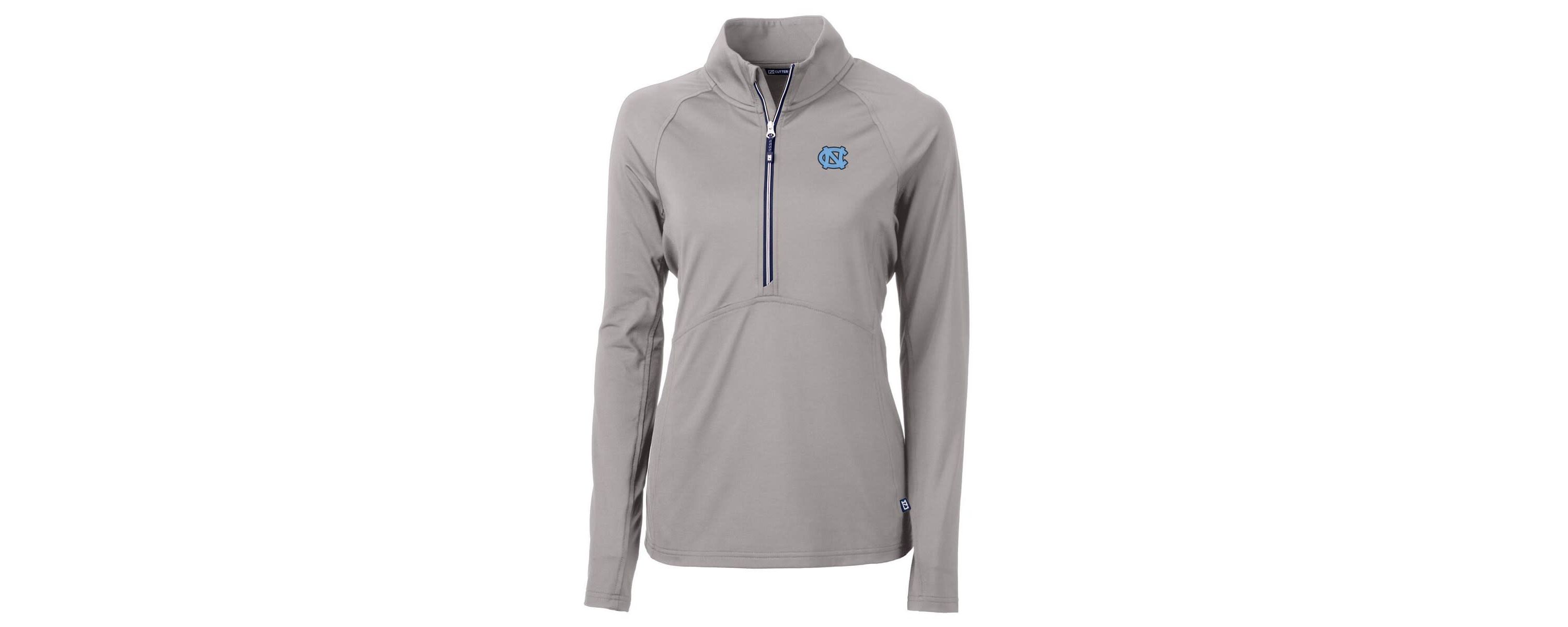 NCAA North Carolina Tar Heels Adapt Eco Knit Half-Zip Pullover Jacket