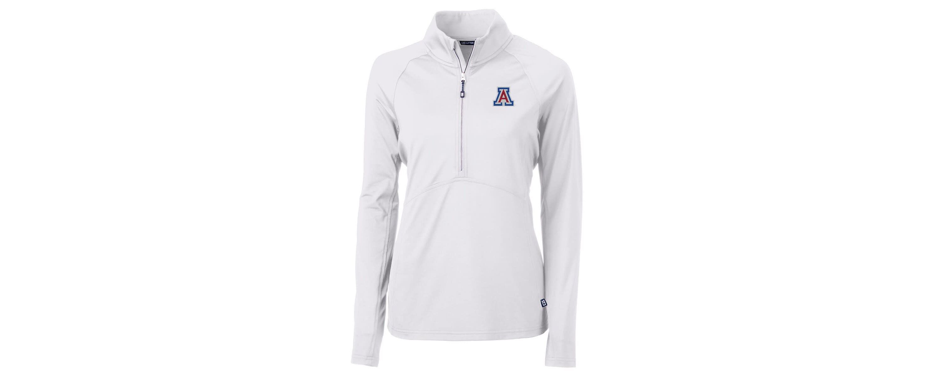 NCAA Arizona Wildcats Adapt Eco Knit Half-Zip Pullover Jacket