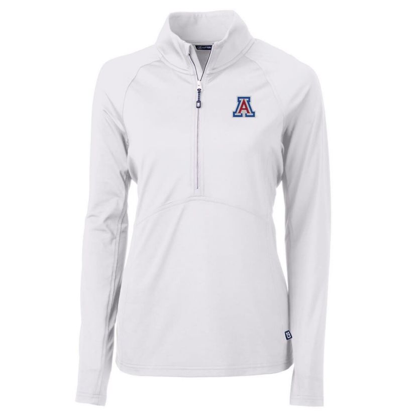 NCAA Arizona Wildcats Adapt Eco Knit Half-Zip Pullover Jacket