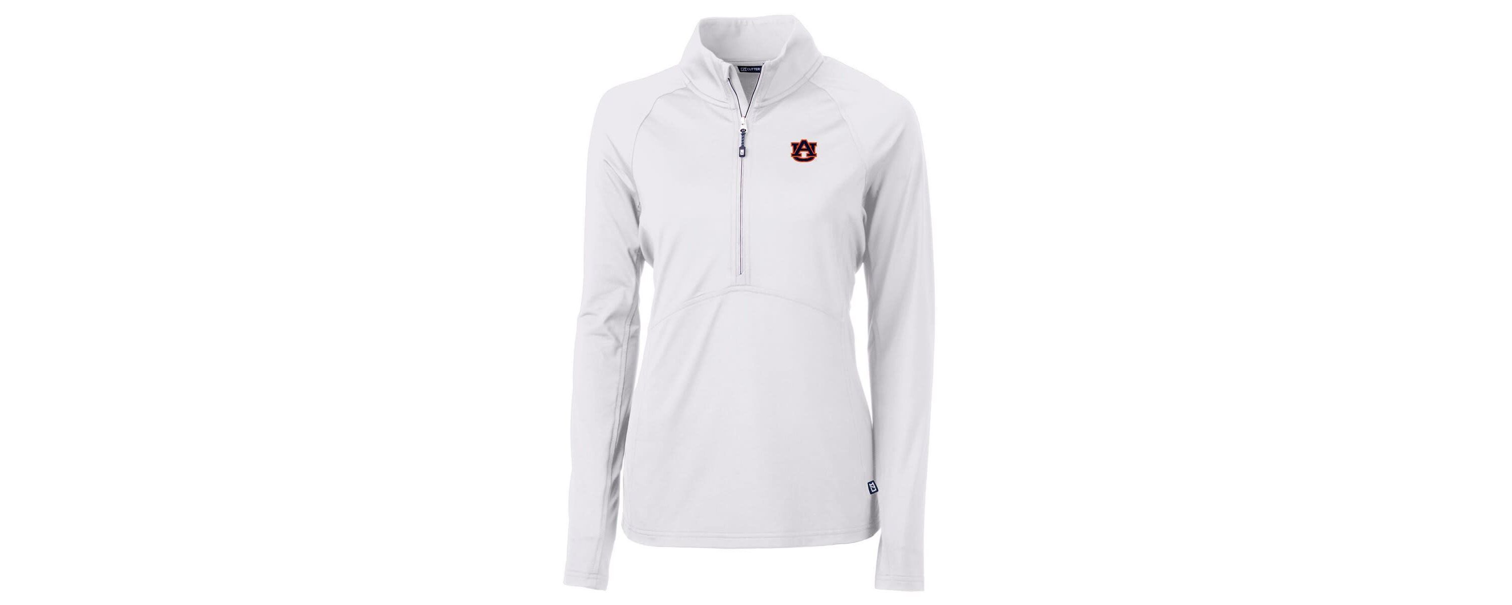 NCAA Auburn Tigers Adapt Eco Knit Half-Zip Pullover Jacket