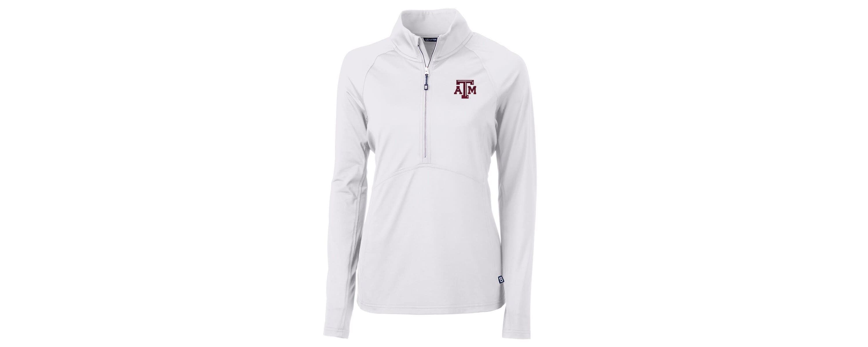 NCAA Texas A&M Aggies Adapt Eco Knit Half-Zip Pullover Jacket