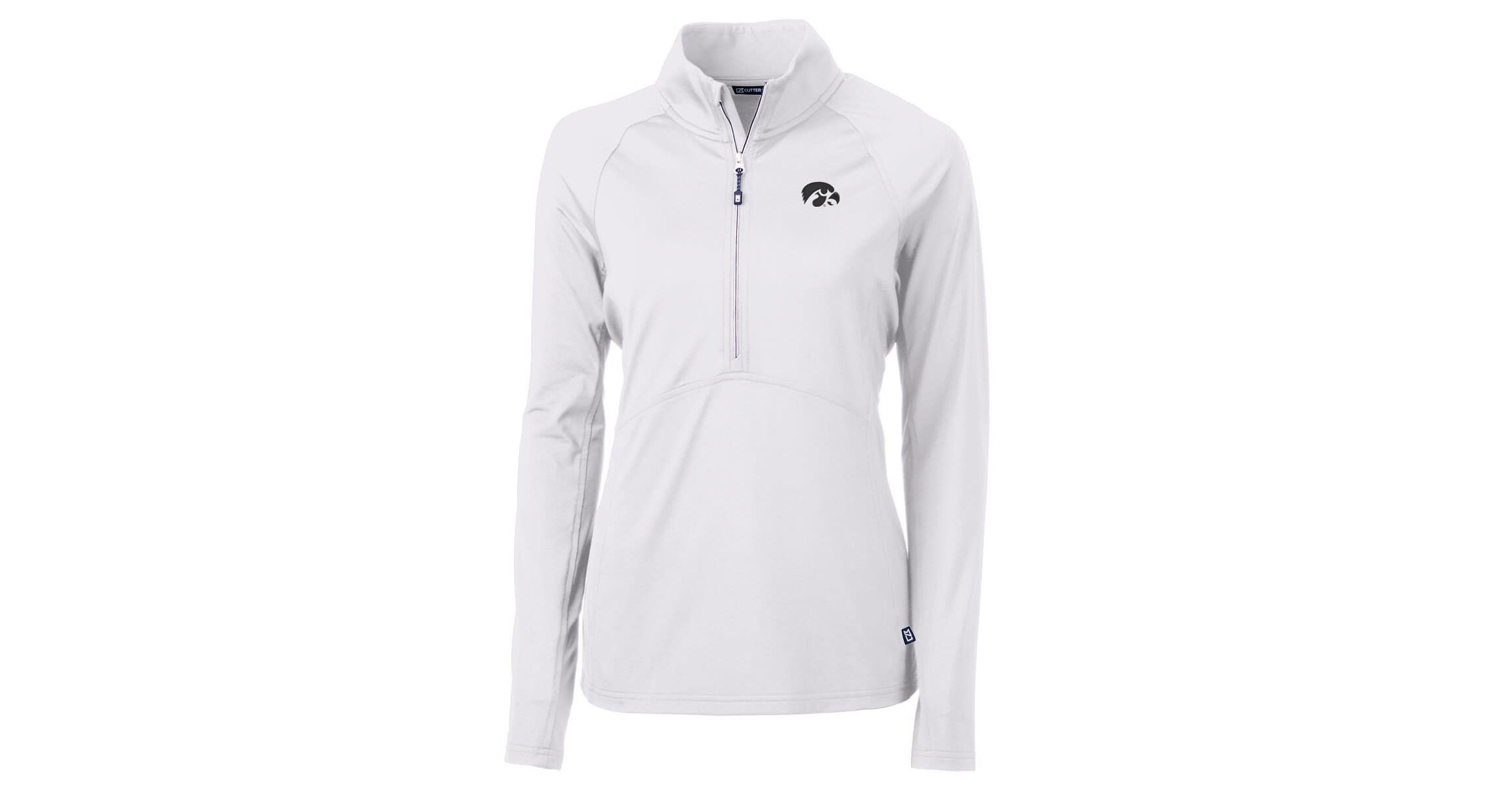 NCAA Iowa Hawkeyes Adapt Eco Knit Half-Zip Pullover Jacket