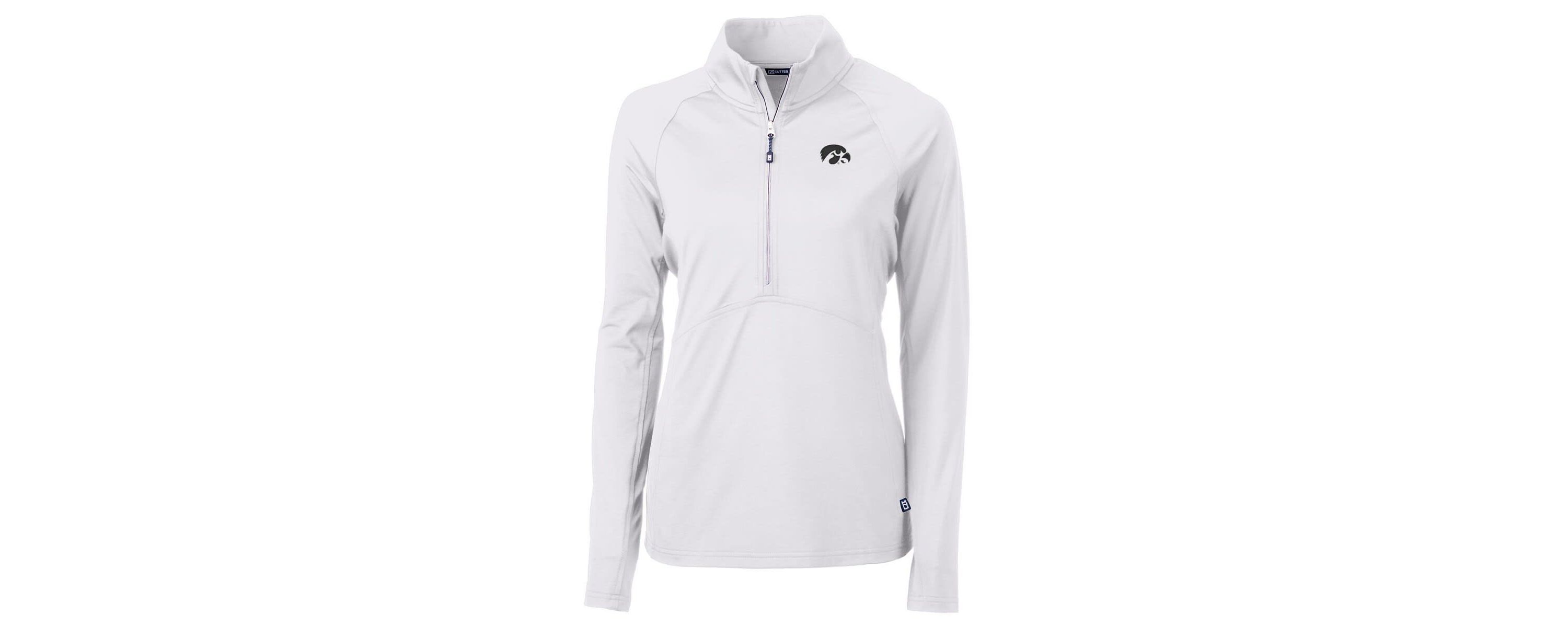 NCAA Iowa Hawkeyes Adapt Eco Knit Half-Zip Pullover Jacket