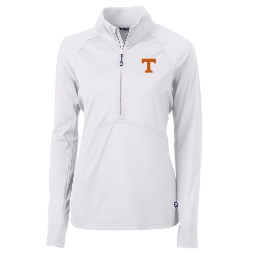 NCAA Tennessee Volunteers Adapt Eco Knit Half-Zip Pullover Jacket
