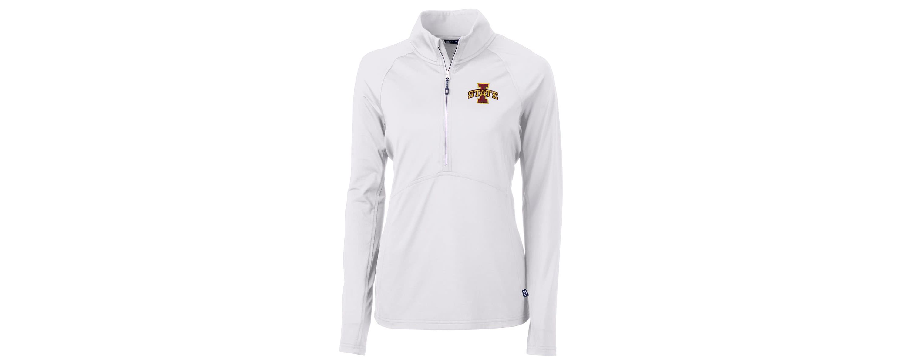 NCAA Iowa State Cyclones Adapt Eco Knit Half-Zip Pullover Jacket