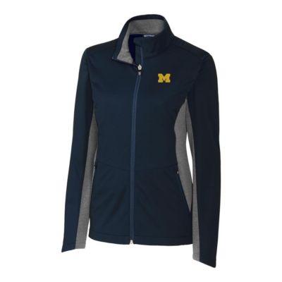 NCAA Michigan Wolverines Navigate Softshell Full-Zip Jacket