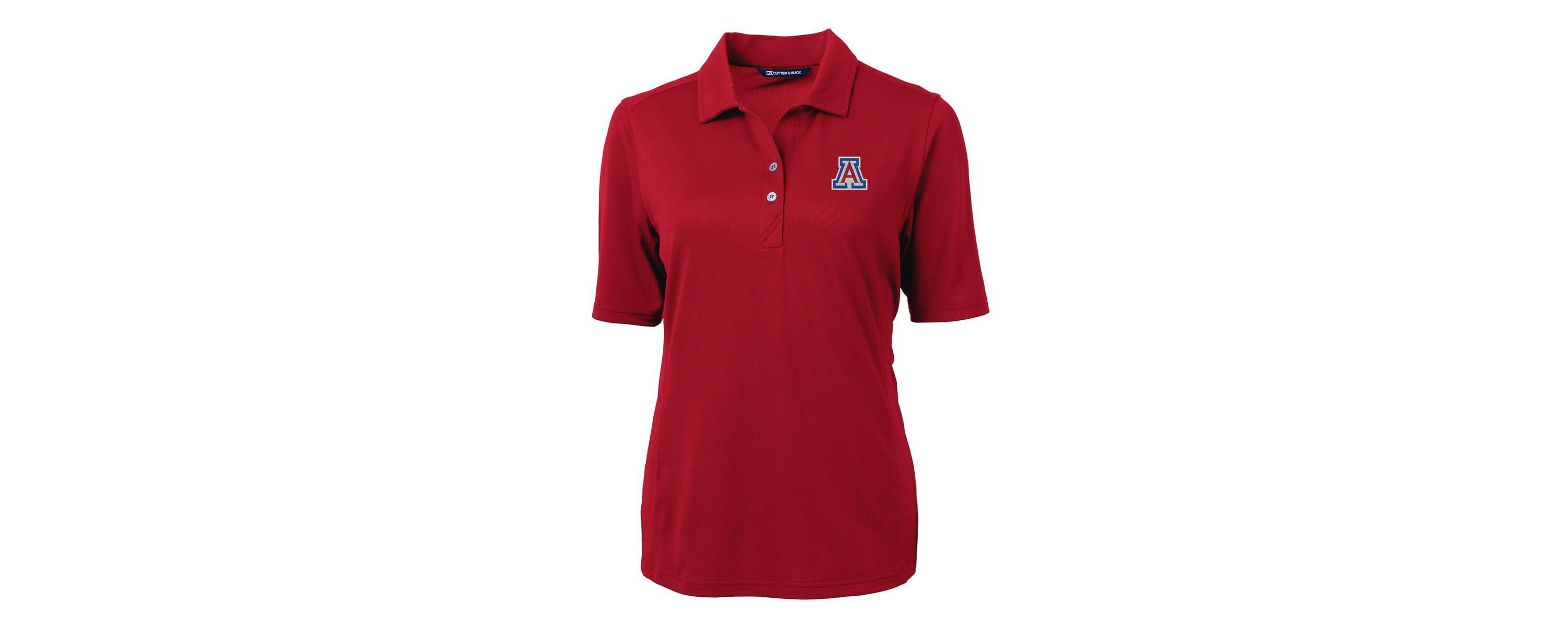 NCAA Arizona Wildcats Virtue Eco Pique Recycled Polo