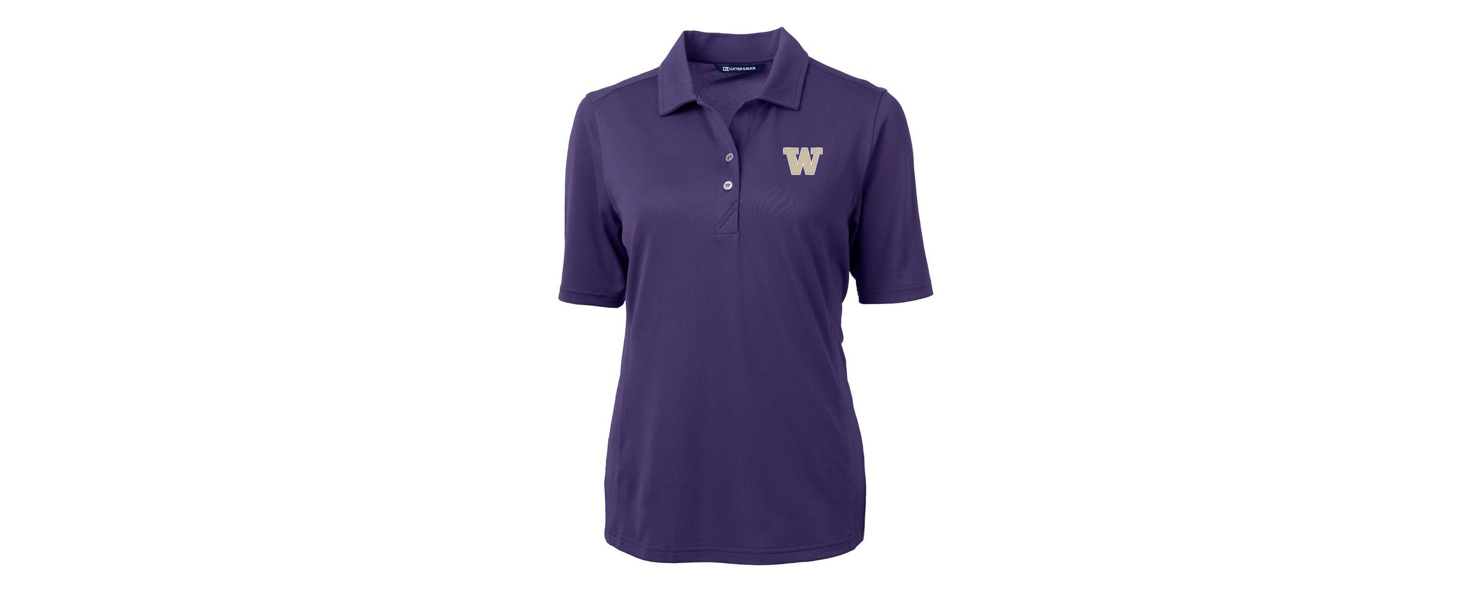 NCAA Washington Huskies Virtue Eco Pique Recycled Polo