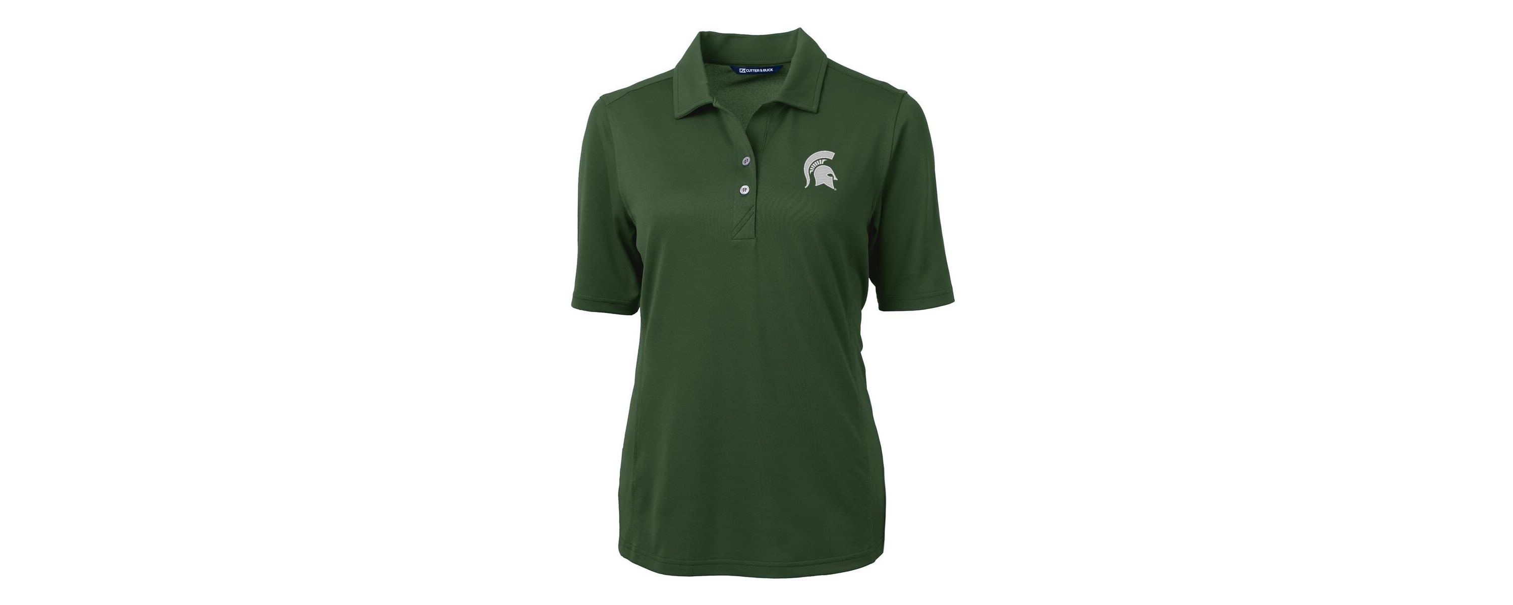 NCAA Michigan State Spartans Virtue Eco Pique Recycled Polo
