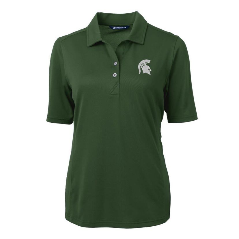 NCAA Michigan State Spartans Virtue Eco Pique Recycled Polo