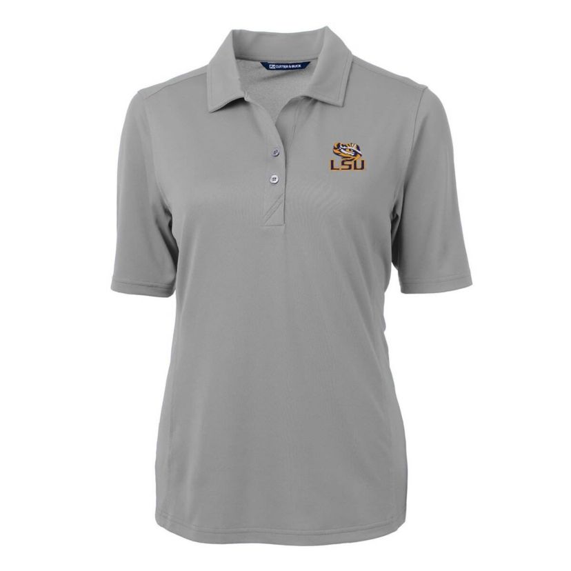 NCAA LSU Tigers Virtue Eco Pique Recycled Polo