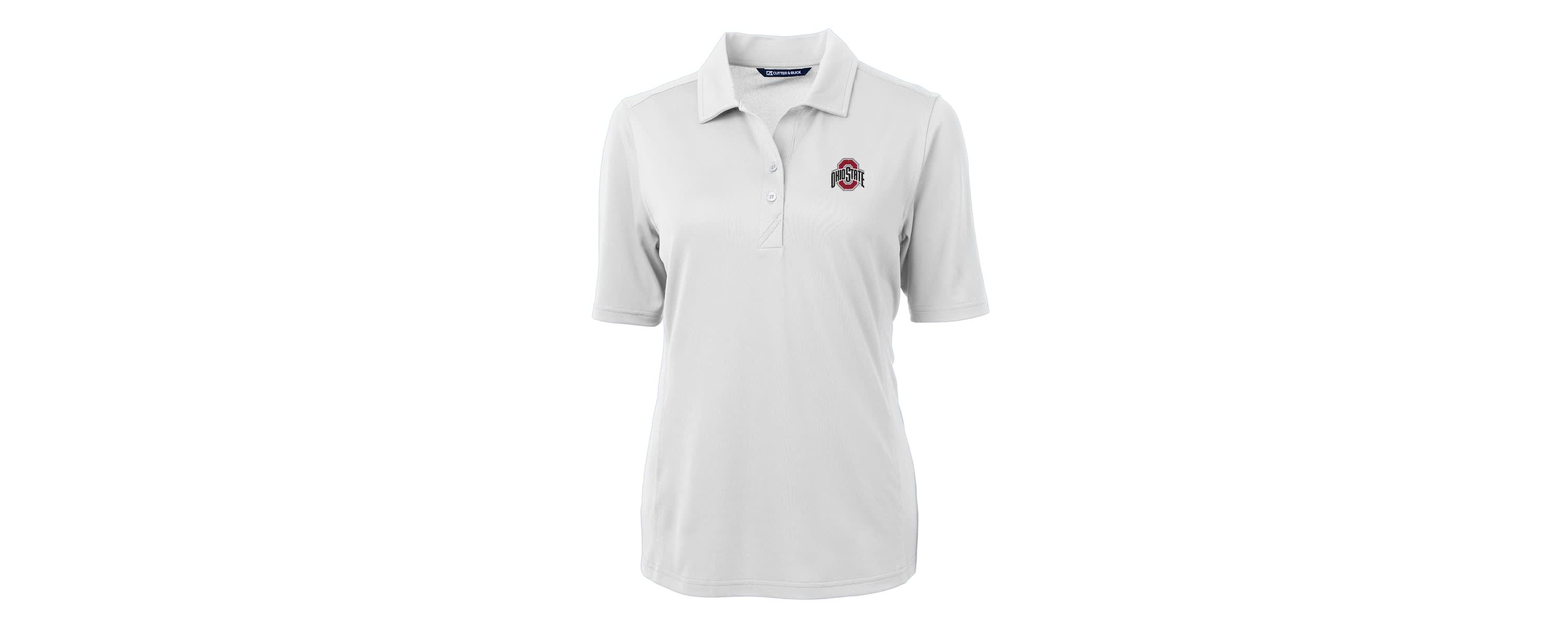 NCAA Ohio State Buckeyes Virtue Eco Pique Recycled Polo