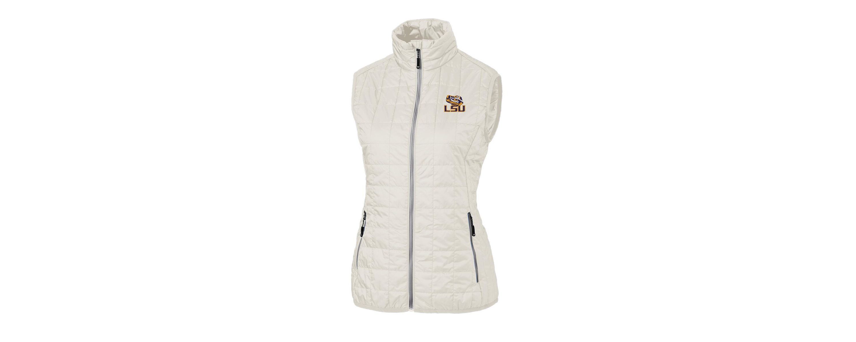 NCAA LSU Tigers Rainier PrimaLoft Eco Full-Zip Vest