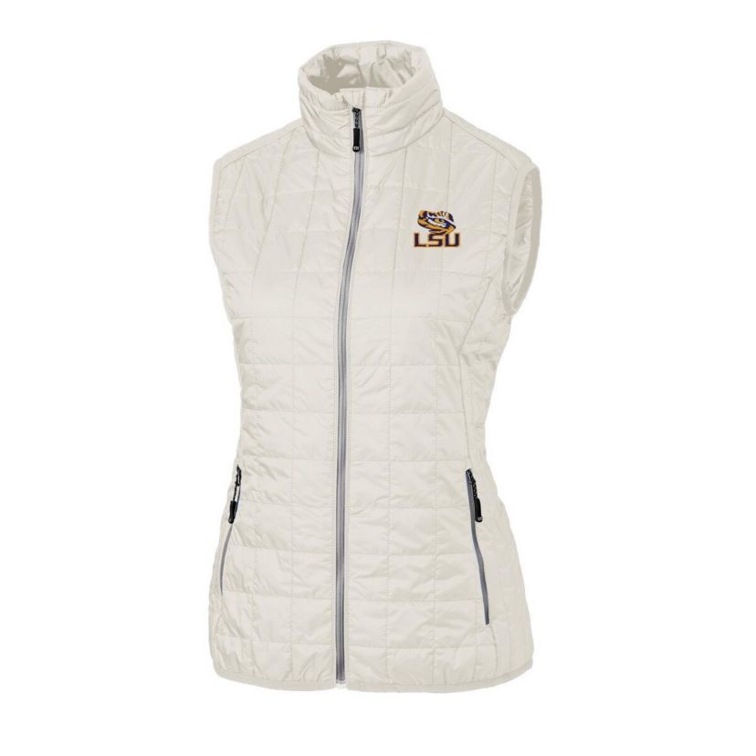 NCAA LSU Tigers Rainier PrimaLoft Eco Full-Zip Vest