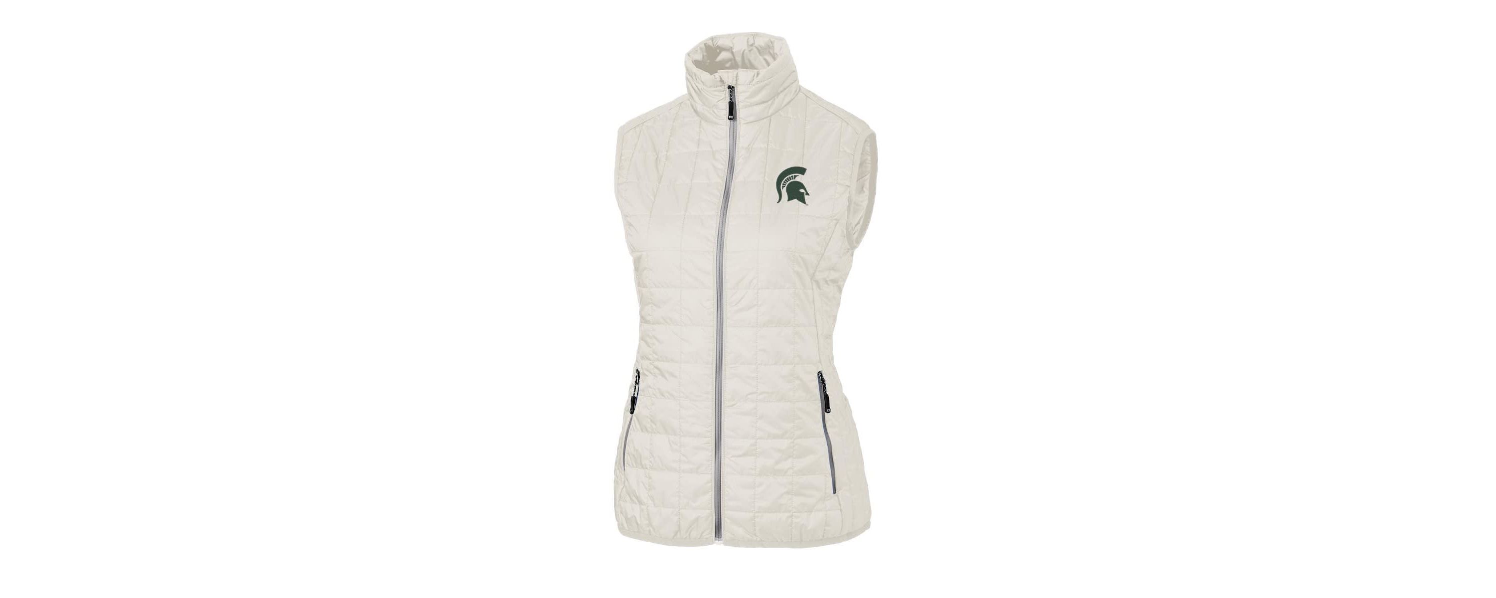 NCAA Michigan State Spartans Rainier PrimaLoft Eco Full-Zip Vest