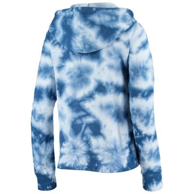 MLB Chicago Cubs Tie-Dye Fleece Full-Zip Hoodie