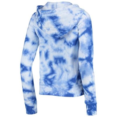 MLB Los Angeles Dodgers Tie-Dye Fleece Full-Zip Hoodie