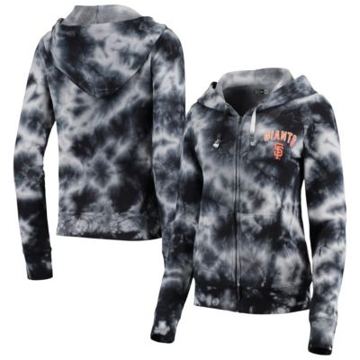 MLB San Francisco Giants Tie-Dye Fleece Full-Zip Hoodie