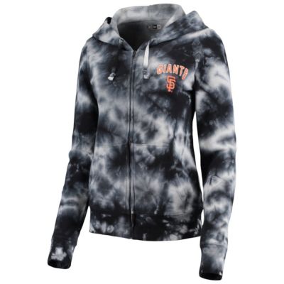 MLB San Francisco Giants Tie-Dye Fleece Full-Zip Hoodie