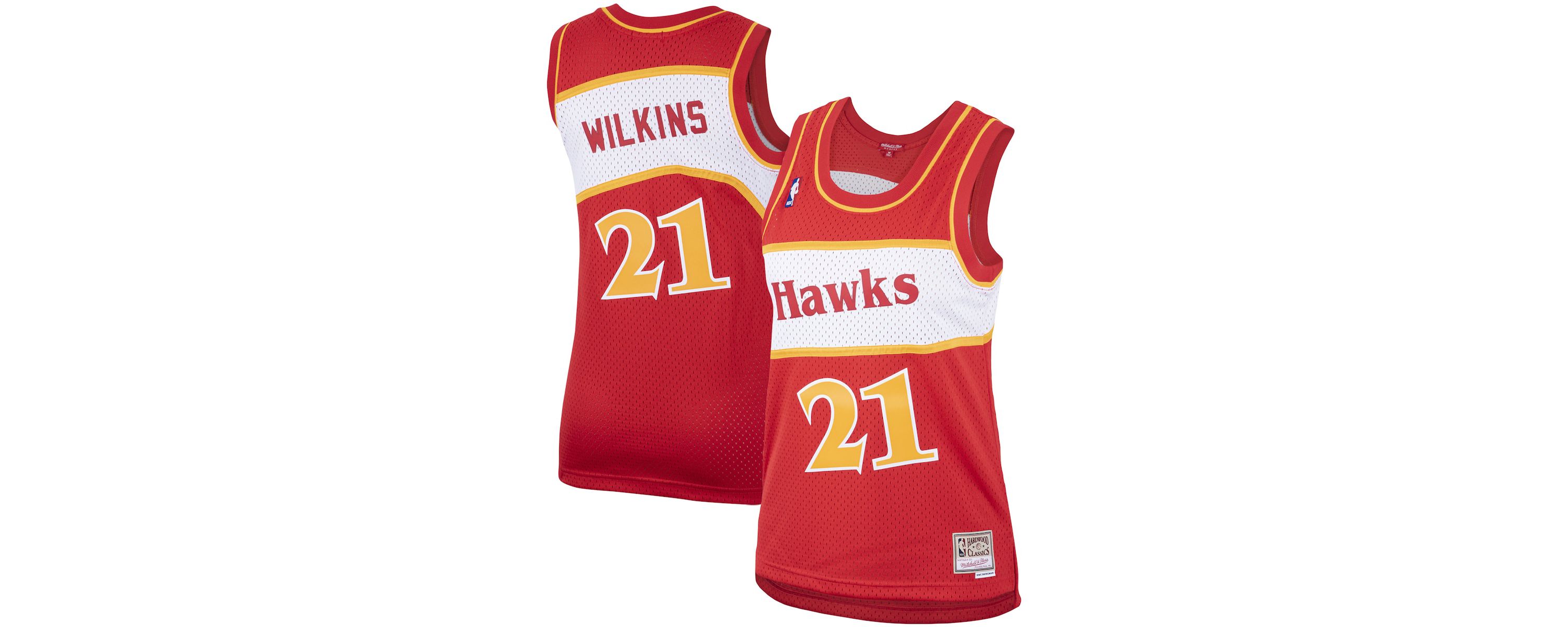 NBA Dominique Wilkins Atlanta Hawks Hardwood Classics Swingman Jersey
