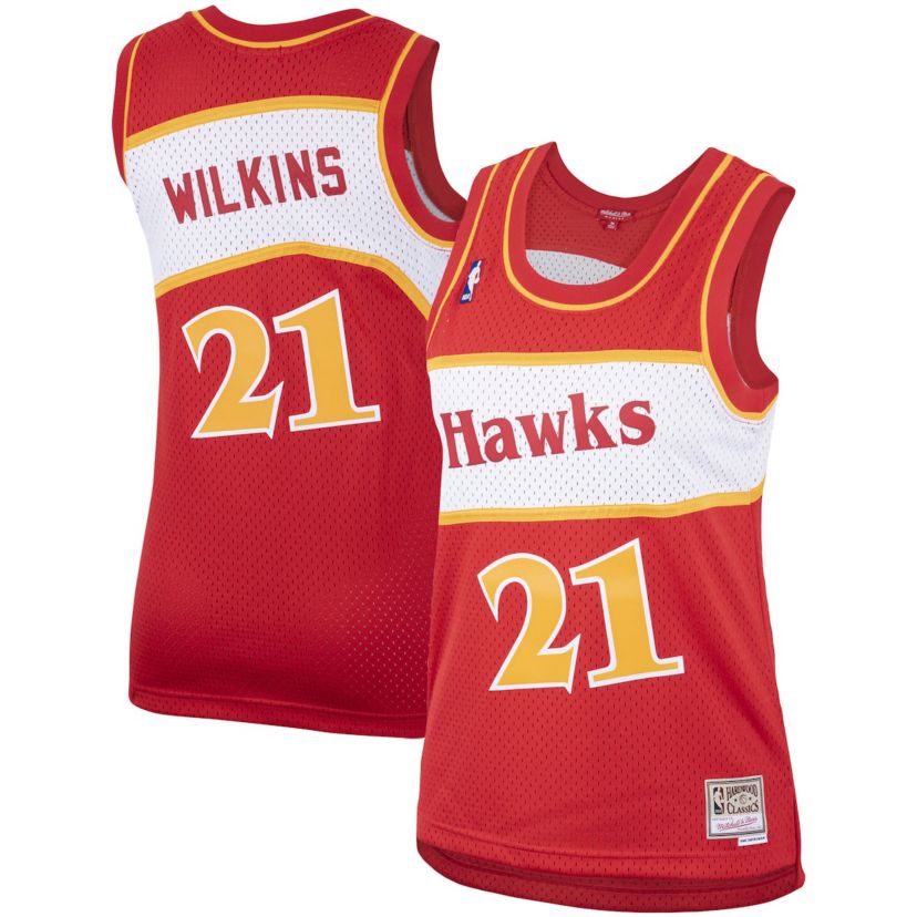 NBA Dominique Wilkins Atlanta Hawks Hardwood Classics Swingman Jersey