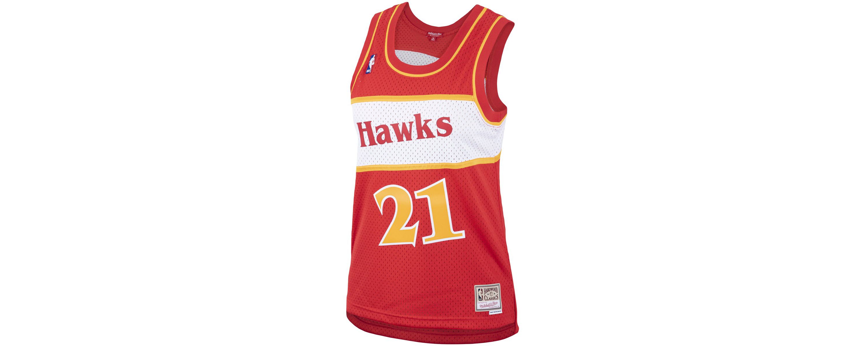 NBA Dominique Wilkins Atlanta Hawks Hardwood Classics Swingman Jersey