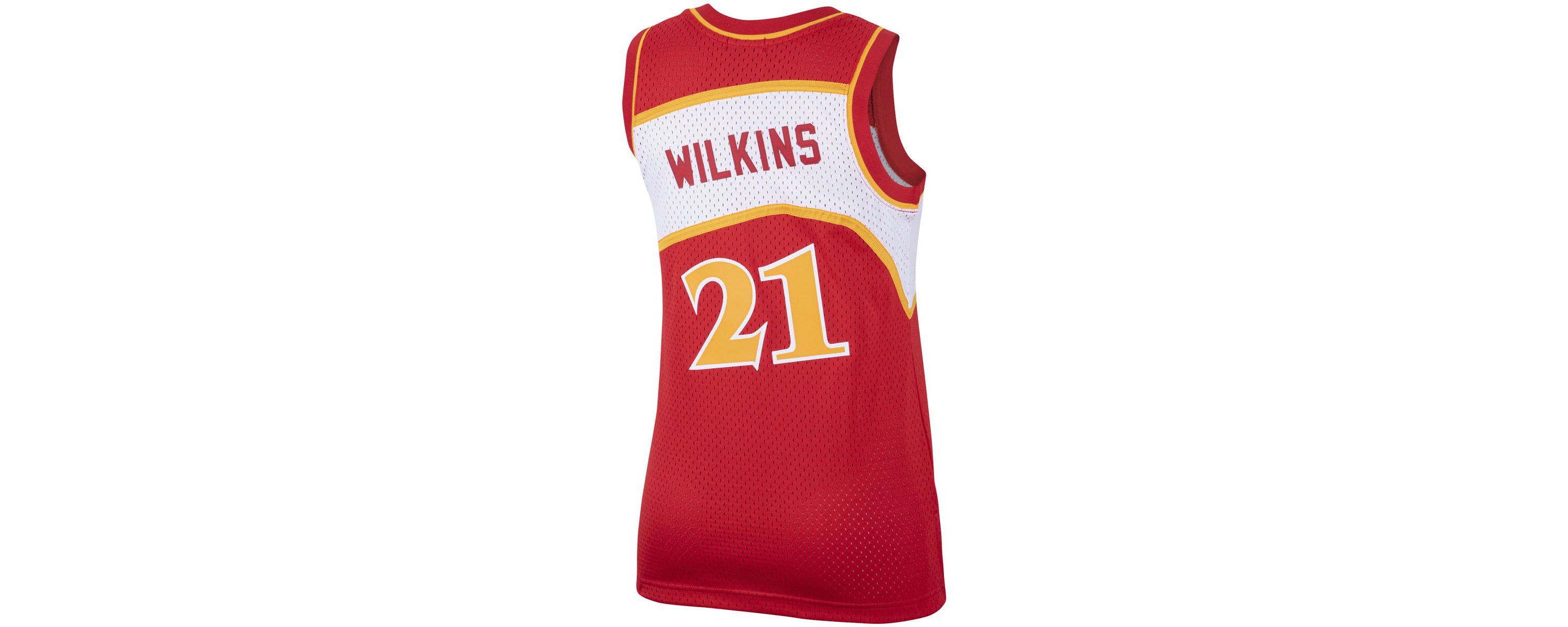 NBA Dominique Wilkins Atlanta Hawks Hardwood Classics Swingman Jersey
