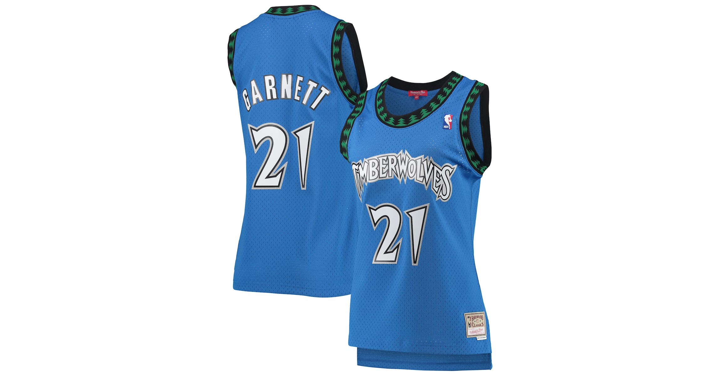 NBA Kevin Garnett Minnesota Timberwolves Hardwood Classics Swingman Jersey