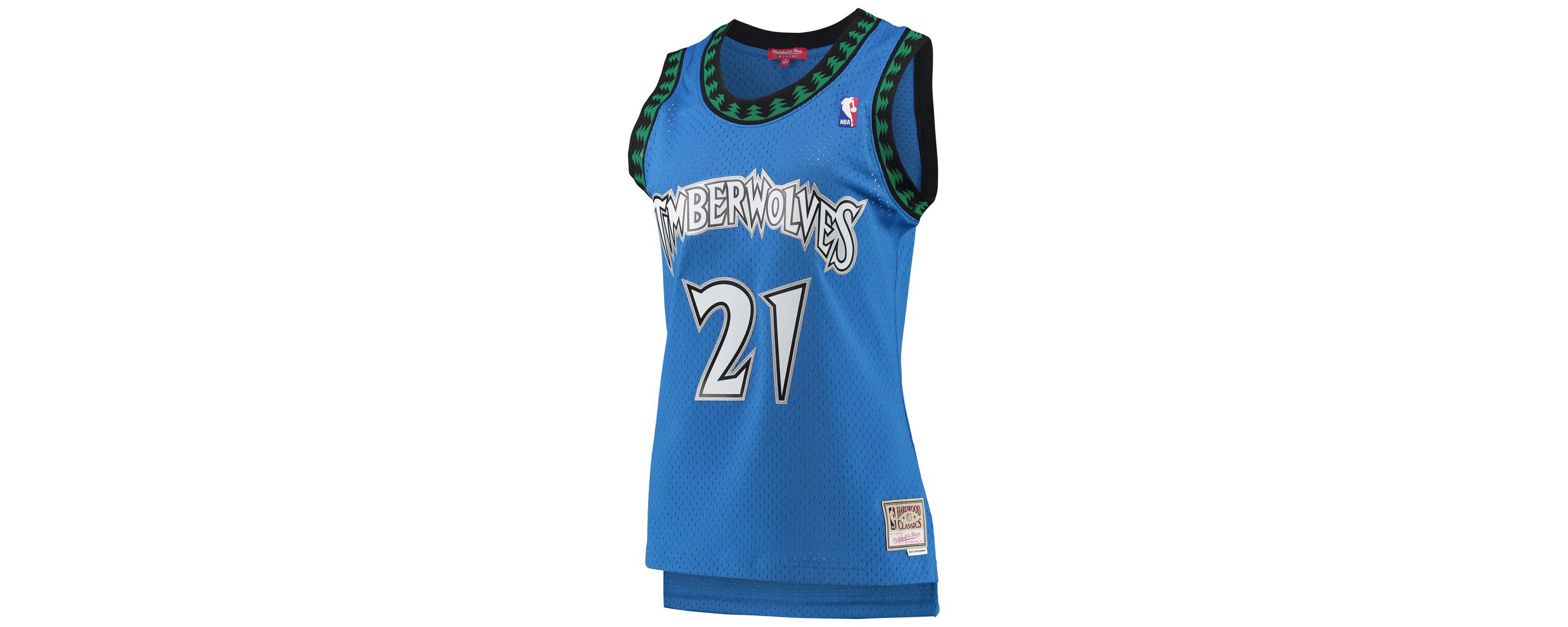 NBA Kevin Garnett Minnesota Timberwolves Hardwood Classics Swingman Jersey
