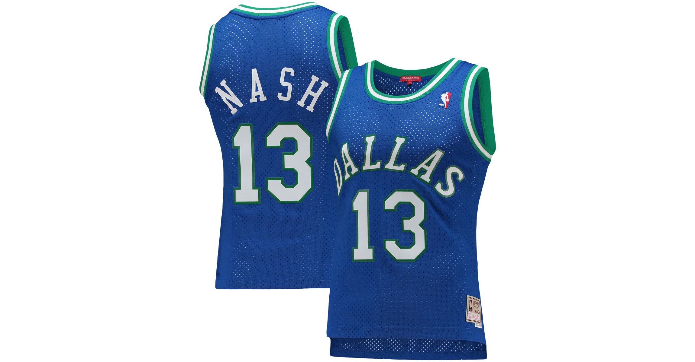 NBA Steve Nash Dallas Mavericks 1998/99 Hardwood Classics Swingman Jersey