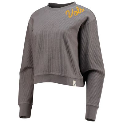 NCAA Tennessee Volunteers Corded Timber Cropped Pullover Sweatshirt