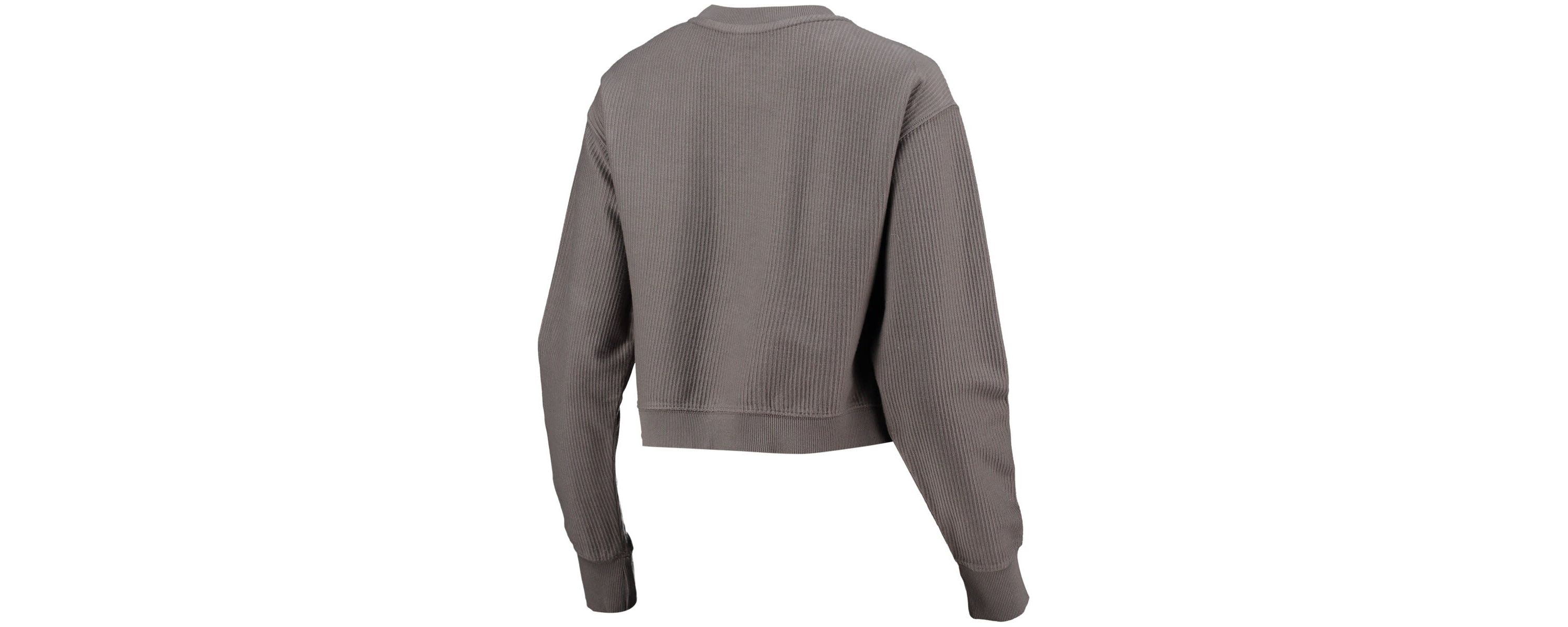 NCAA Clemson Tigers Classic Corded Timber Crop Pullover Sweatshirt