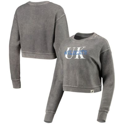 NCAA Kentucky Wildcats Classic Corded Timber Crop Pullover Sweatshirt