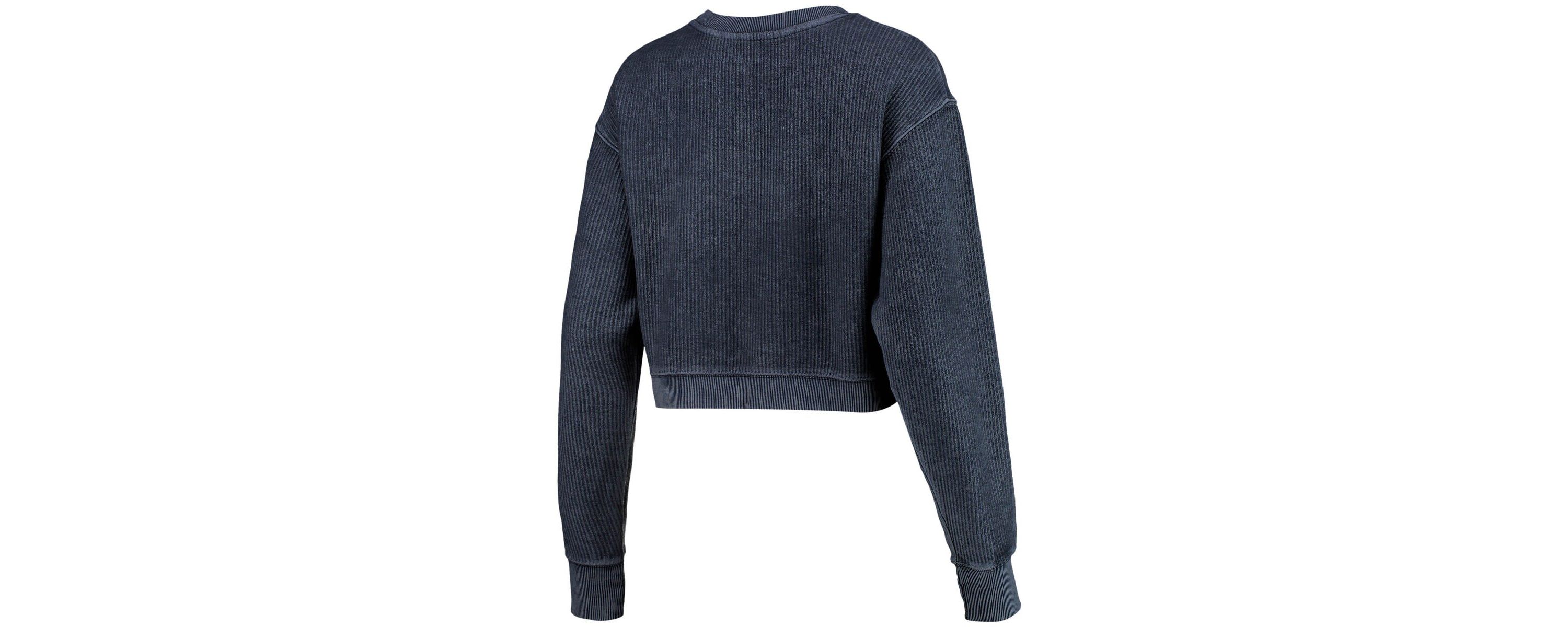 NCAA Michigan Wolverines Classic Corded Timber Crop Pullover Sweatshirt