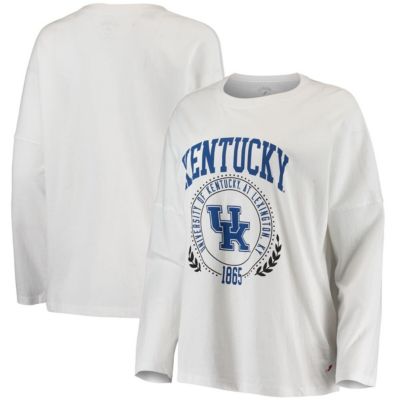 NCAA Kentucky Wildcats Clothesline Oversized Long Sleeve T-Shirt