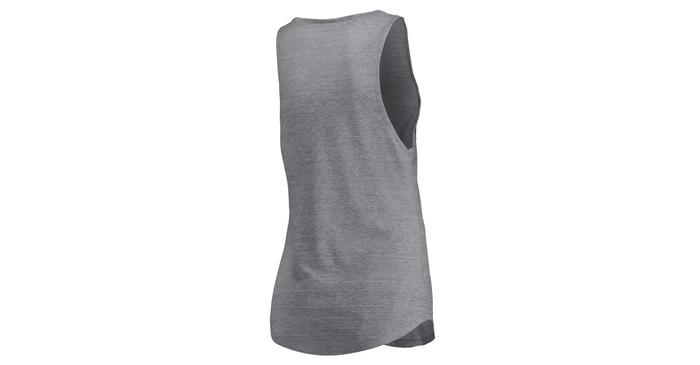 NBA Fanatics ed Golden State Warriors Quality Time Open Scoop Neck Tri-Blend Tank Top