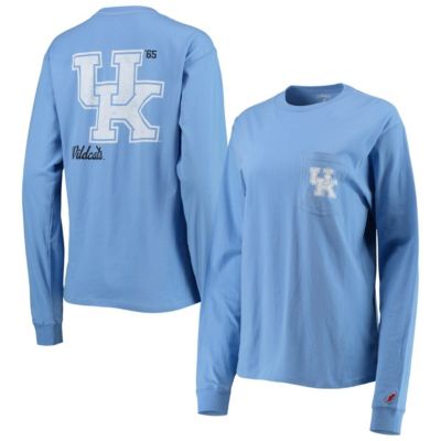 NCAA Kentucky Wildcats Pocket Oversized Long Sleeve T-Shirt