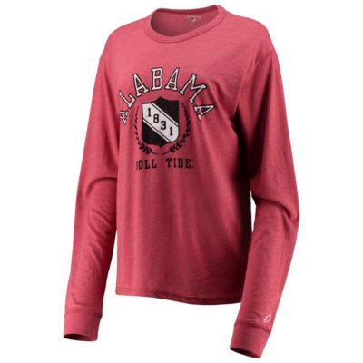 Alabama Crimson Tide NCAA ed Seal Victory Falls Oversized Tri-Blend Long Sleeve T-Shirt