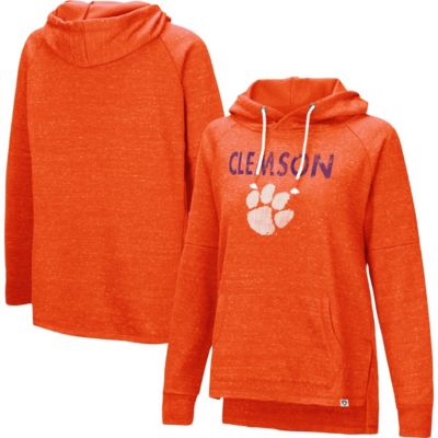 NCAA Clemson Tigers Nollie Raglan Slub Pullover Hoodie