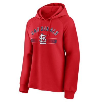 MLB Fanatics St. Louis Cardinals Perfect Play Raglan Pullover Hoodie