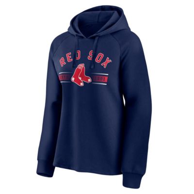 Boston Red Sox MLB Fanatics Perfect Play Raglan Pullover Hoodie