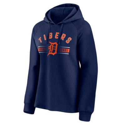 MLB Fanatics Detroit Tigers Perfect Play Raglan Pullover Hoodie