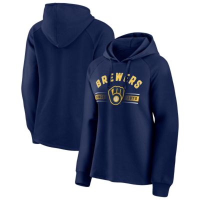 MLB Fanatics Milwaukee Brewers Perfect Play Raglan Pullover Hoodie