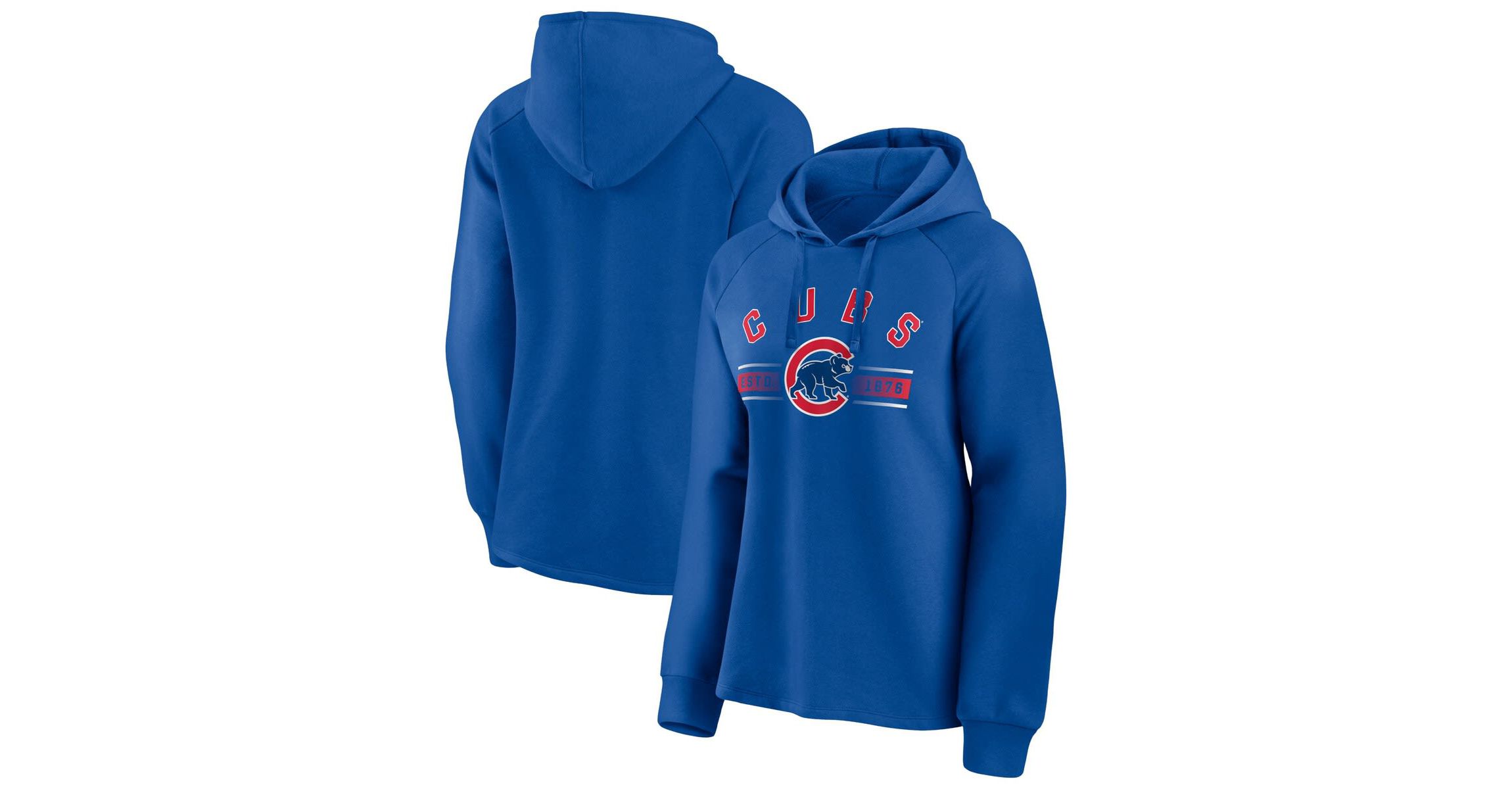 MLB Chicago Cubs Perfect Play Raglan Pullover Hoodie