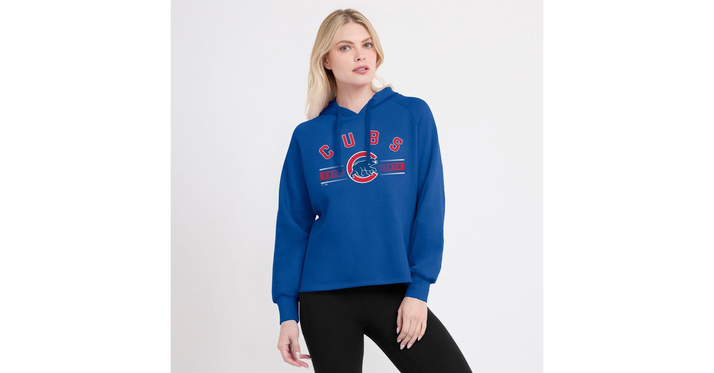 MLB Chicago Cubs Perfect Play Raglan Pullover Hoodie