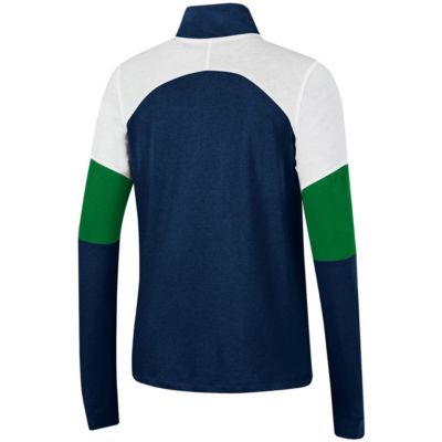 NCAA Under Armour Notre Dame Fighting Irish Sleeve Hit Raglan Quarter-Zip Jacket